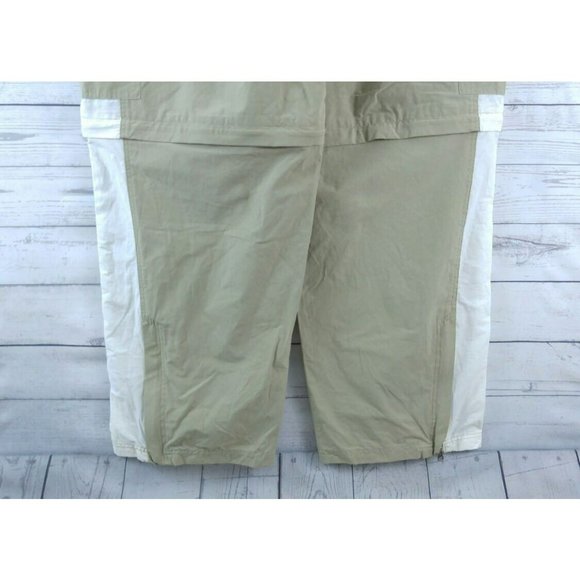 Phys. Sci Men's Tan Convertible Elastic Waist Pants 6 pockets Size XL - Picture 7 of 8